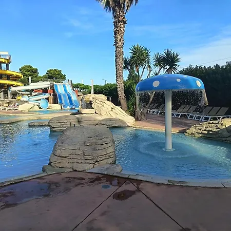 Mobil Prestations Deluxe 3ch Climatisé Avec Parc Aquatique Camping Canet-en-Roussillon
